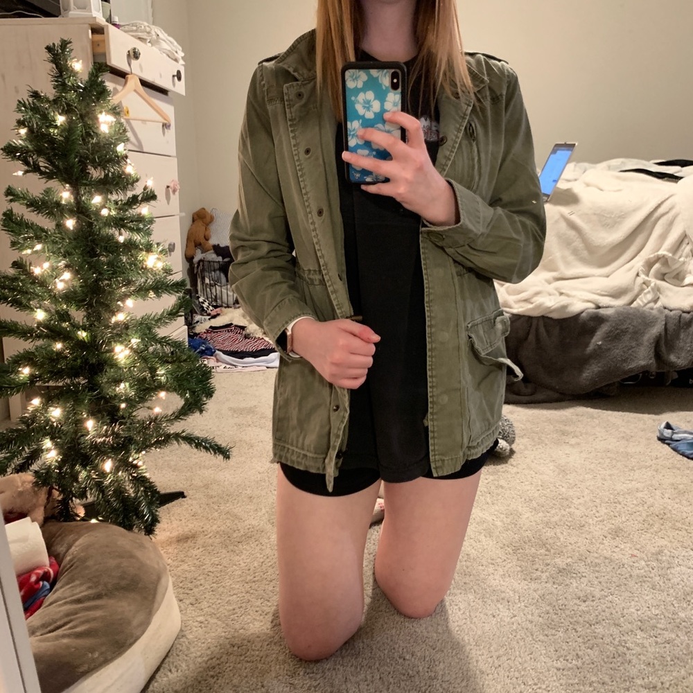 billabong army green jacket